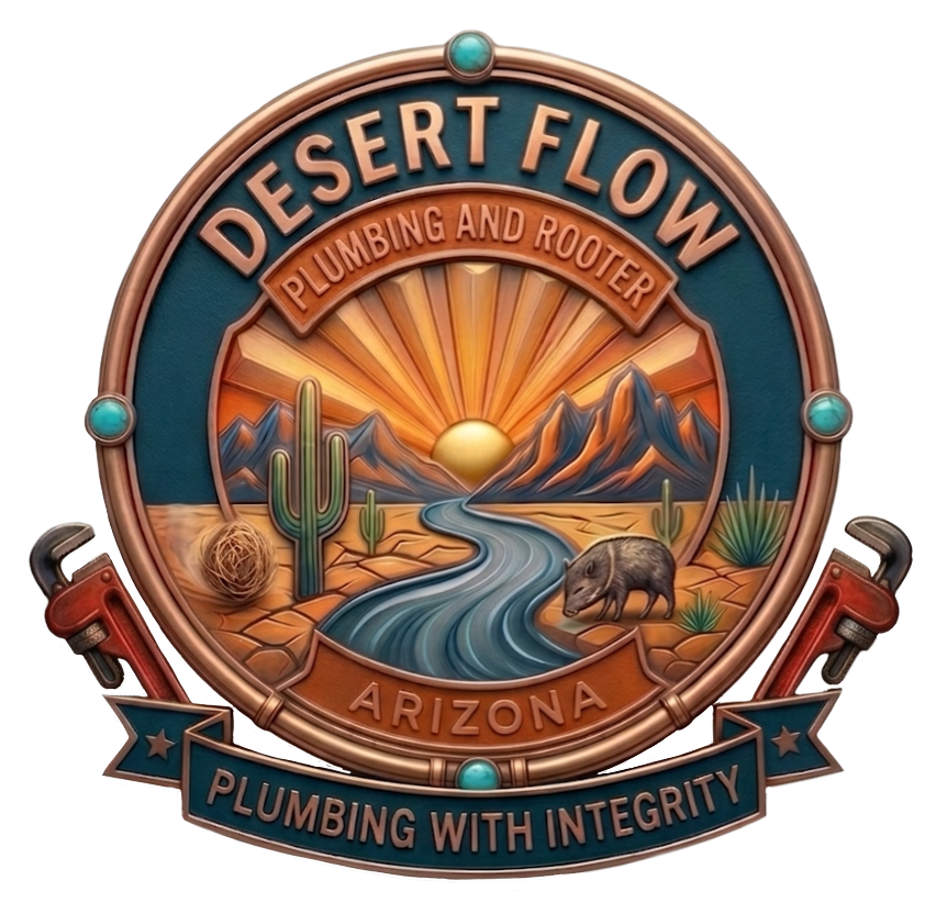 Desert Flow Plumbing selected home-service work logo